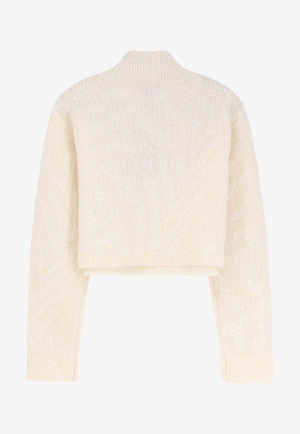 Hugo Boss Fisura Wool and Mohair Sweater White 50547903118_OPEN WHITE_30893638