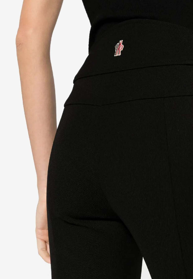 Moncler Zipped Skinny Pants Black K20982A0000153064_999