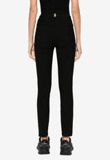 Moncler Zipped Skinny Pants Black K20982A0000153064_999