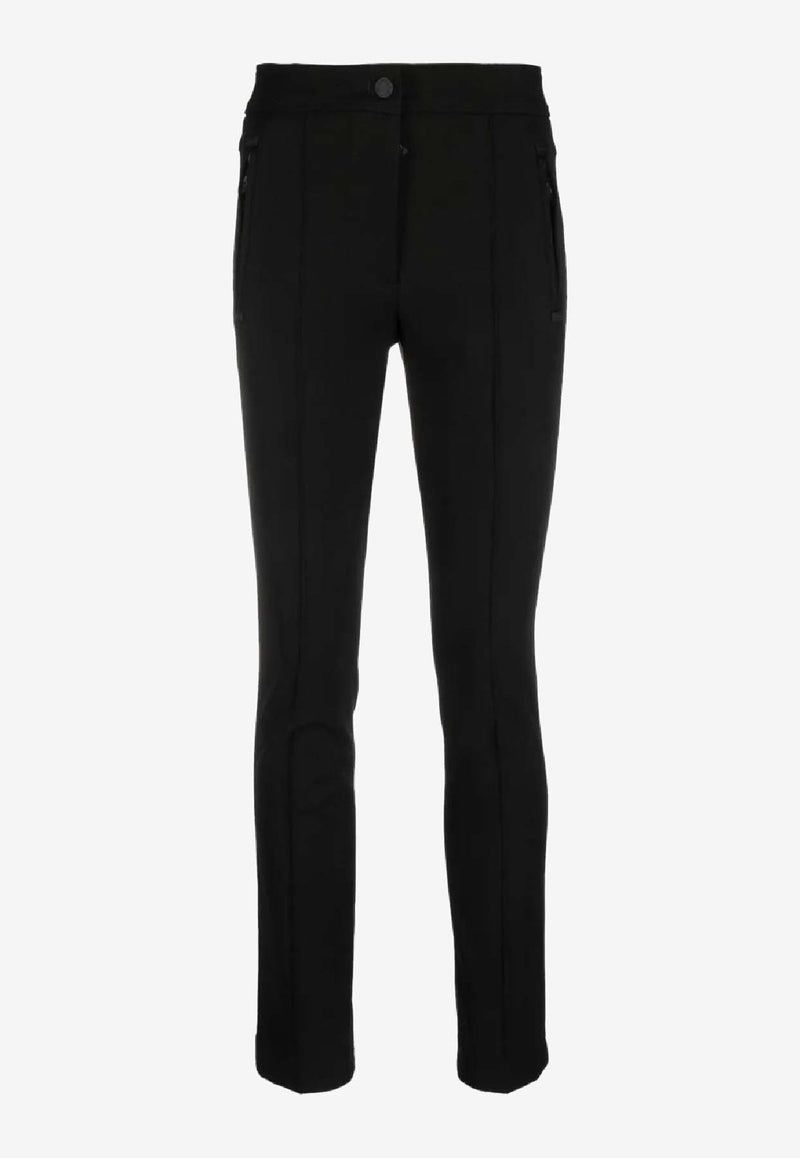 Moncler Zipped Skinny Pants Black K20982A0000153064_999