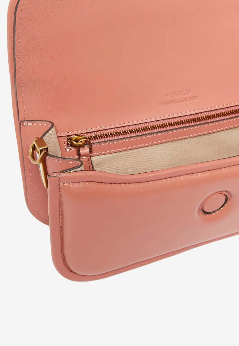 PINKO Small Love Birds Shoulder Bag Pink 105083A26L_L21Q