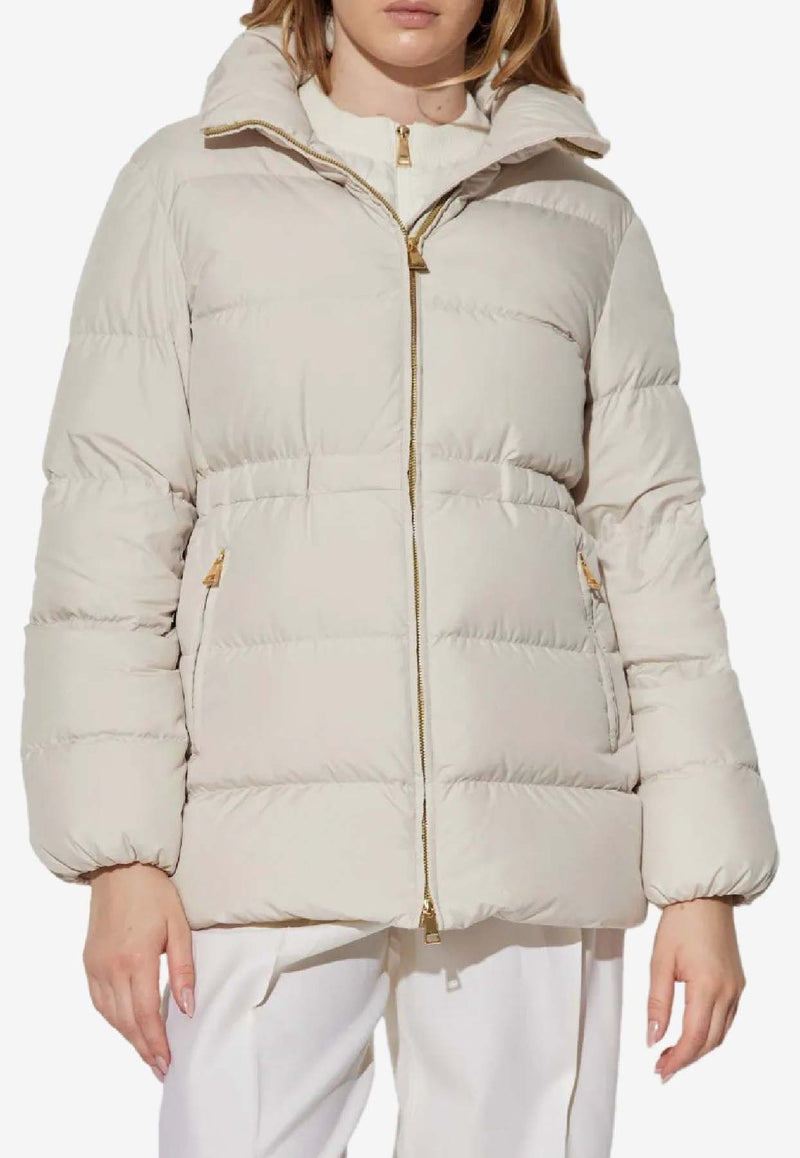 Moncler Brossette Down Jacket Ivory K20931A0022354AQE_051