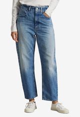 Rigid Wide-Leg Jeans