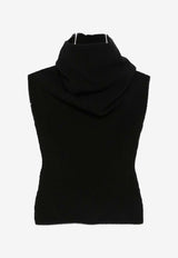 Rick Owens Crater Sleeveless Top Black RO02E4680KWP_09