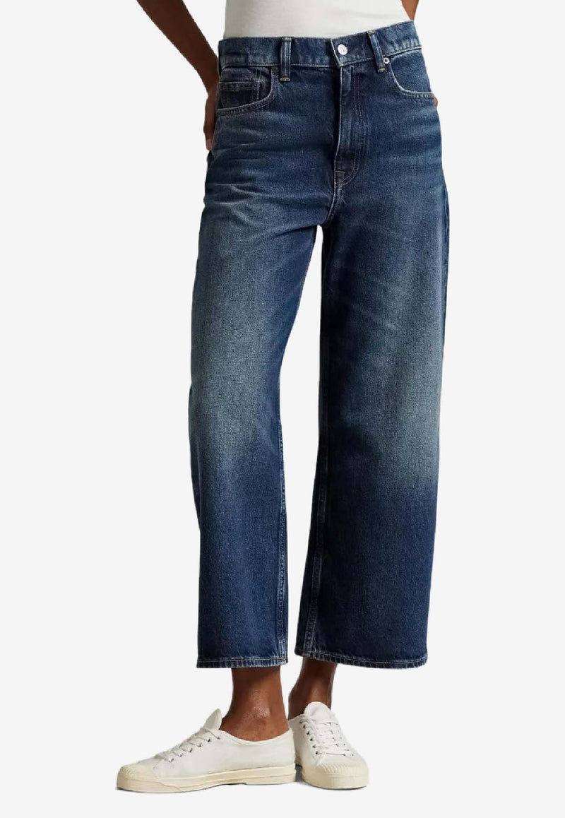 Ralph Lauren Essential Wide-Leg Jeans Blue 211969378001