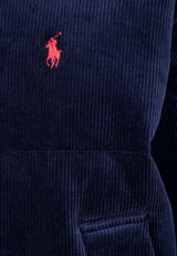 Ralph Lauren Corduroy Quilted Puffer Jacket Navy 211971178003