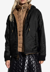 Moncler Zip-Up Fleece Jacket Brown K20938G0001689AOF_P29