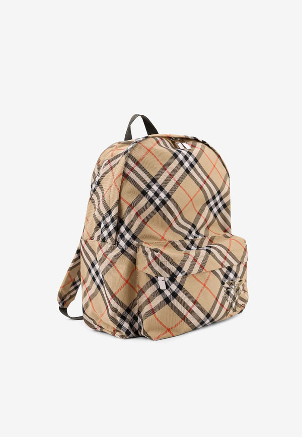 Burberry Nova Check Backpack Sand 8091312A2021_SAND_40028377