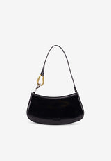 Staud Ollie Leather Shoulder Bag Black H25F6010POBLACK_Black_35066054