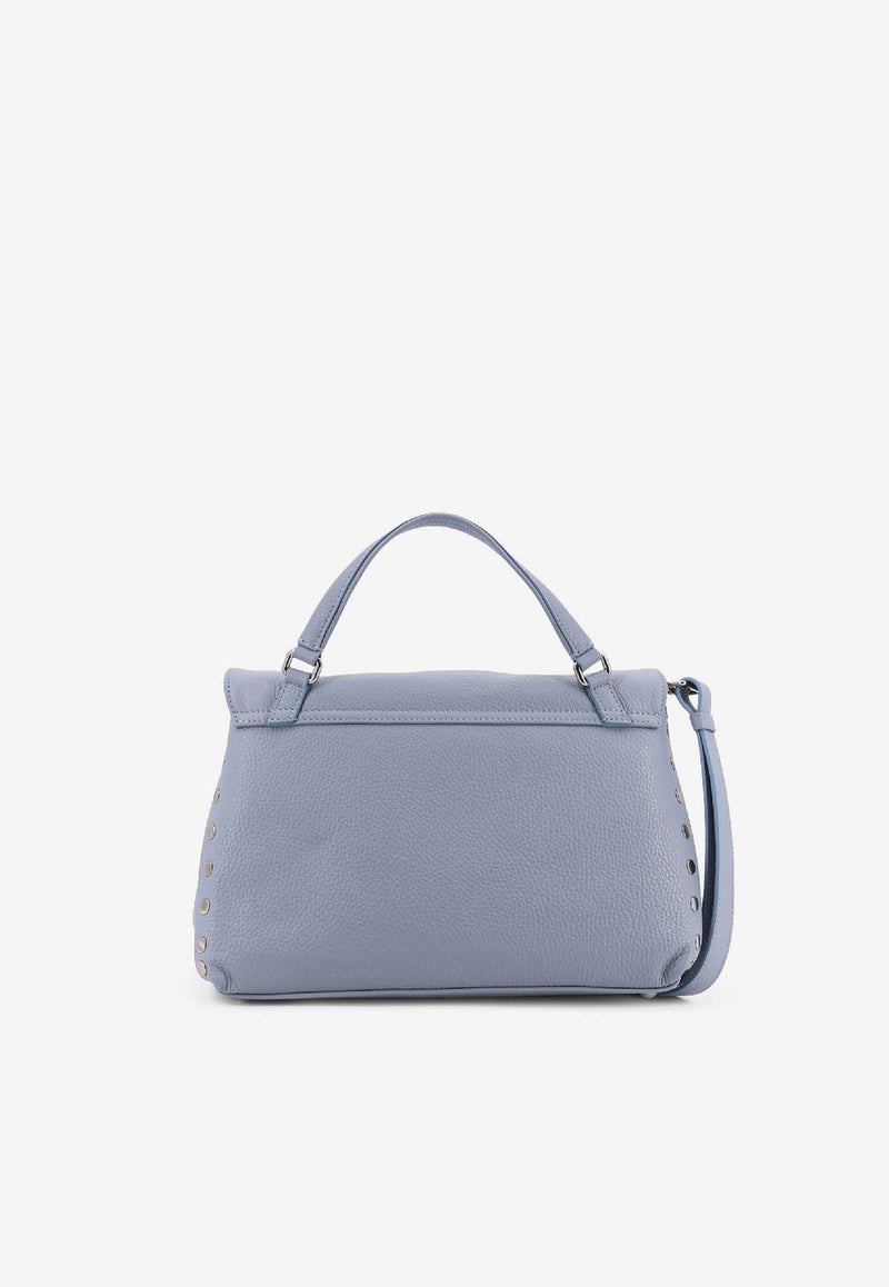 Zanellato Small Postina Daily Leather Top Handle Bag Light Blue 0680100050000SZ0600_Blueanthos_35065830