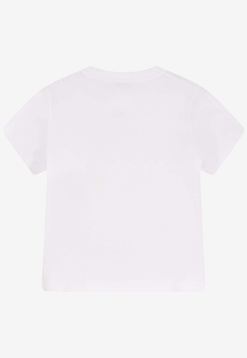 Givenchy Graphic Print T-shirt White BW70FJP7A4100_White_40017692