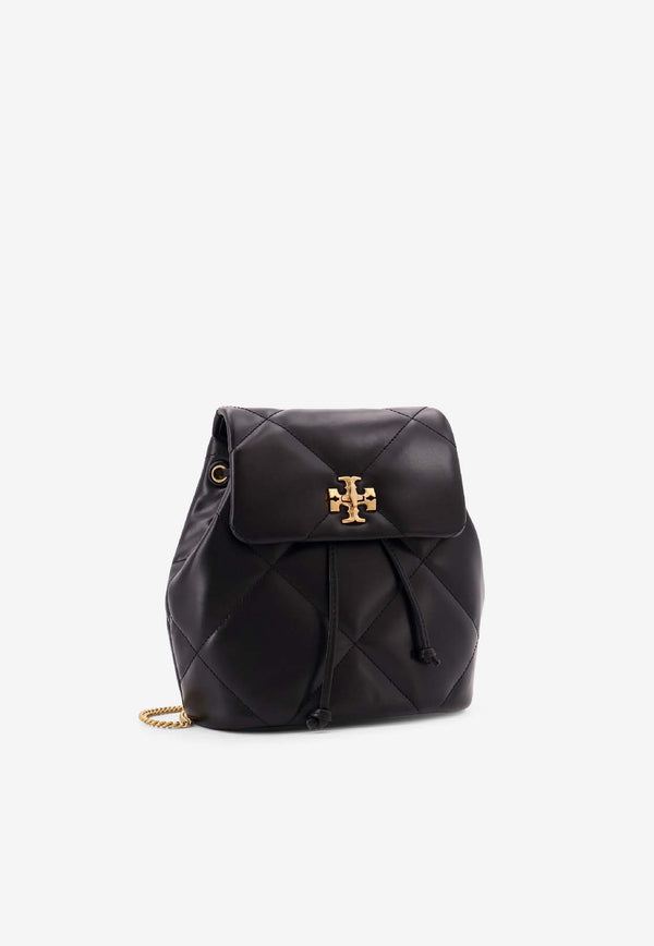 Tory Burch Virginia Diamond Quilt Leather Backpack Black 170485001_Black_40005118