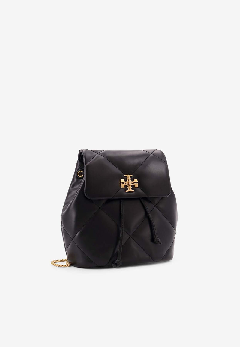 Tory Burch Virginia Diamond Quilt Leather Backpack Black 170485001_Black_40005118
