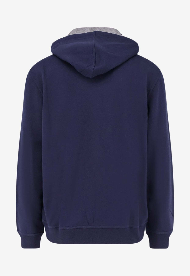 Brunello Cucinelli Logo-Embroidered Zip-Up Sweatshirt Blue MM8319069GC1265_Blue_30005144