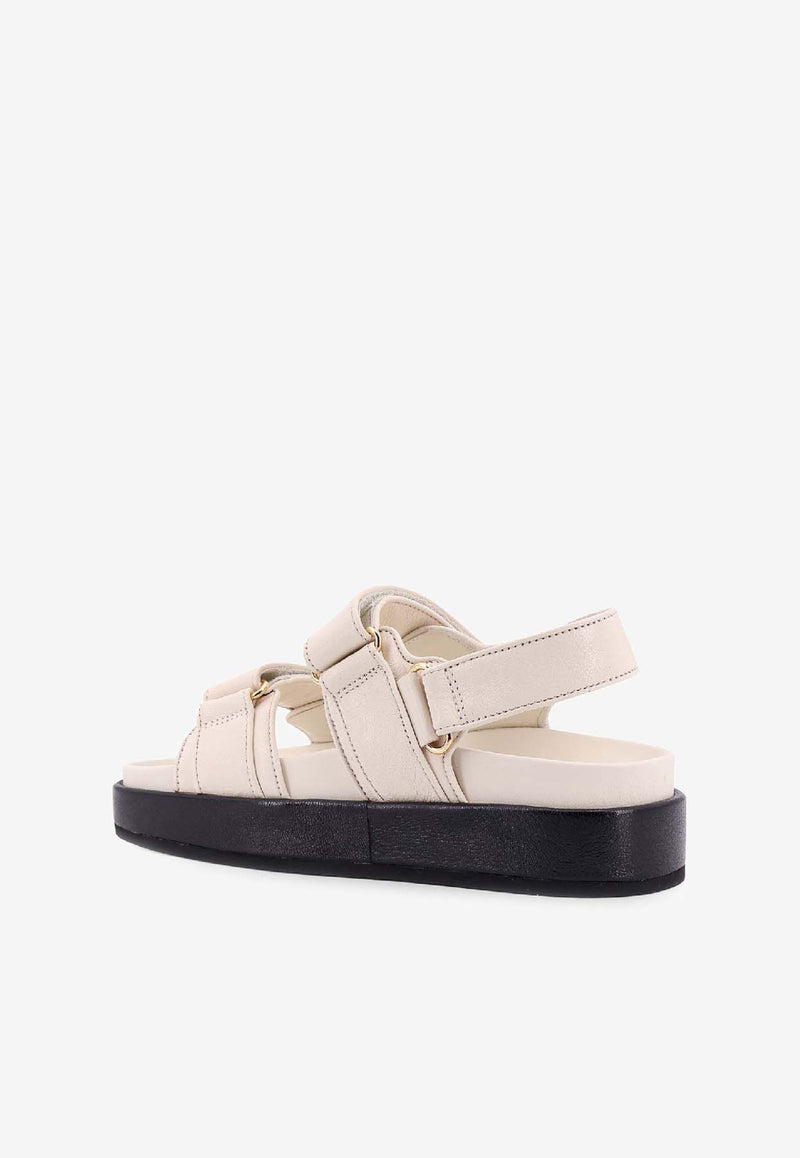 Tory Burch Kira Leather Sandals White 144328104_New ivory_40005160