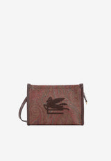 Etro Paisley Jacquard Pouch Bag Brown WP2C0014AA027M0019_Brown_40468327