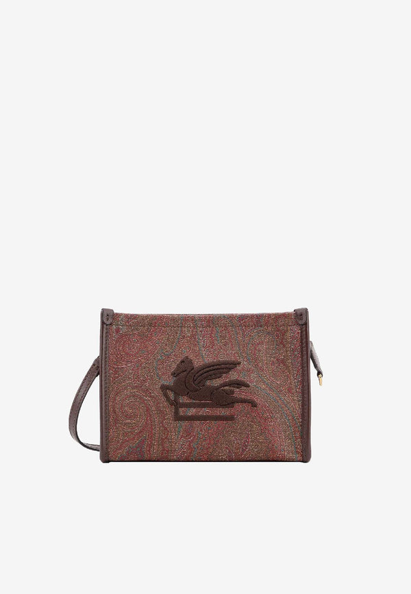 Etro Paisley Jacquard Pouch Bag Brown WP2C0014AA027M0019_Brown_40468327