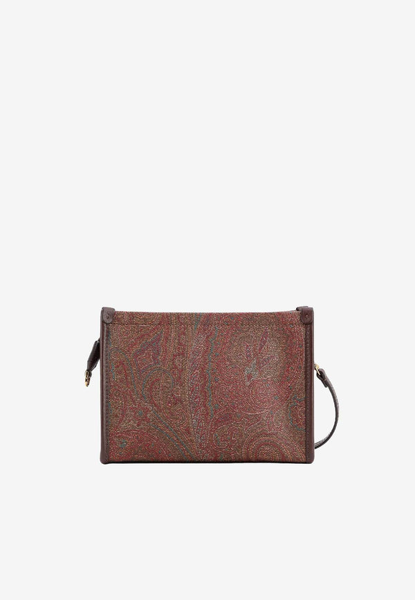 Etro Paisley Jacquard Pouch Bag Brown WP2C0014AA027M0019_Brown_40468327