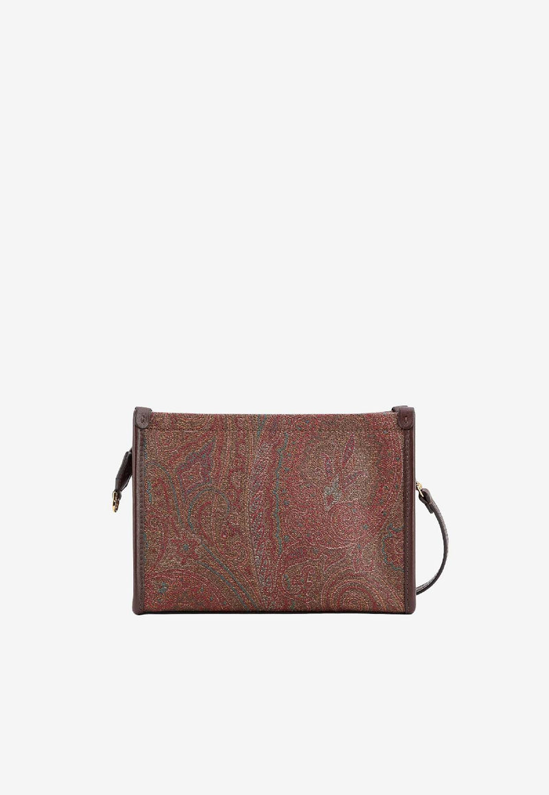 Etro Paisley Jacquard Pouch Bag Brown WP2C0014AA027M0019_Brown_40468327