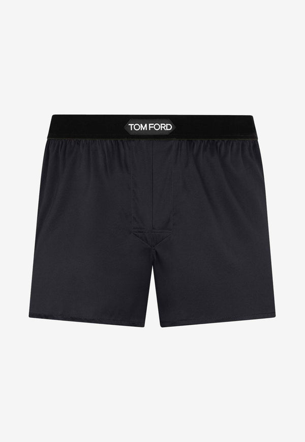 Tom Ford Logo Waistband Boxers Black T4LE41010002_Black_40468811