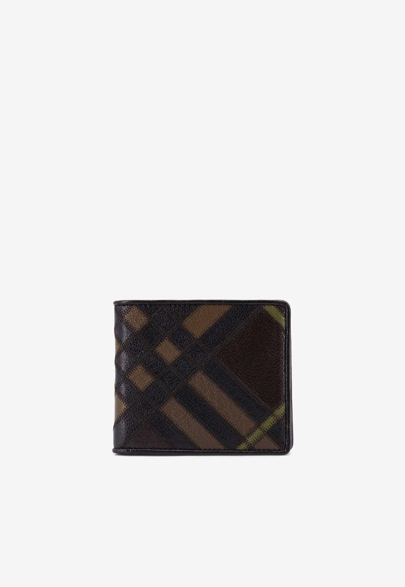 Burberry Signature Leather Wallet Multicolor 8116885C1762_PEAT_29841133