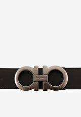 Ferragamo Gancini Buckle Leather Belt Black 675542464231NERO_Black_40472263