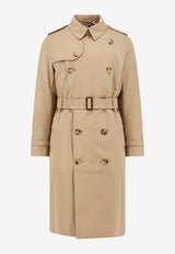 Burberry Kensington Trench Coat Beige 8079385A1366_HONEY_40017673