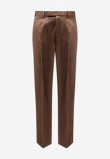 ZEGNA Wool Tailored Pants Brown UGI11A2TP45M96R_Brown_29843409