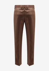 ZEGNA Wool Tailored Pants Brown UGI11A2TP45M96R_Brown_29843409