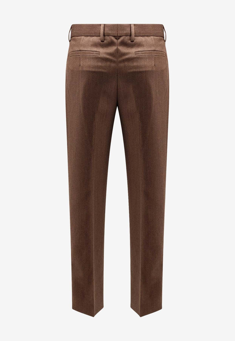 ZEGNA Wool Tailored Pants Brown UGI11A2TP45M96R_Brown_29843409