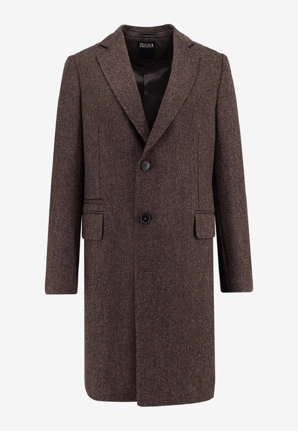 ZEGNA Double-Breasted Wool Coat Brown 297702A24DG2G0212_Brown_29841045