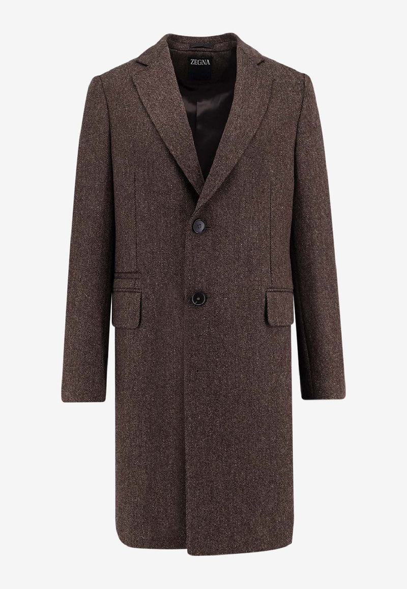 ZEGNA Double-Breasted Wool Coat Brown 297702A24DG2G0212_Brown_29841045
