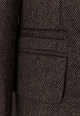 ZEGNA Double-Breasted Wool Coat Brown 297702A24DG2G0212_Brown_29841045