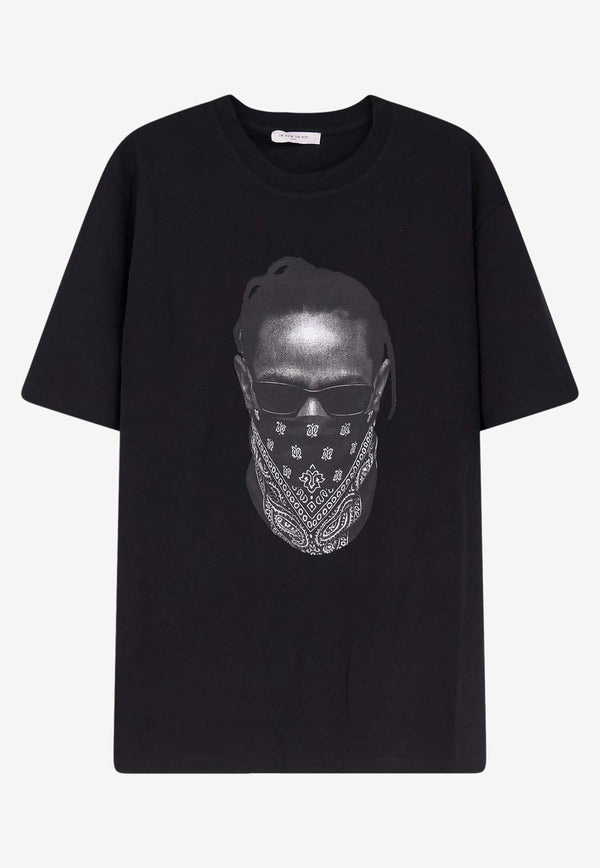 Ih Nom Uh Nit CWY Mask Print T-shirt Black NUW25225009_Black_35065853