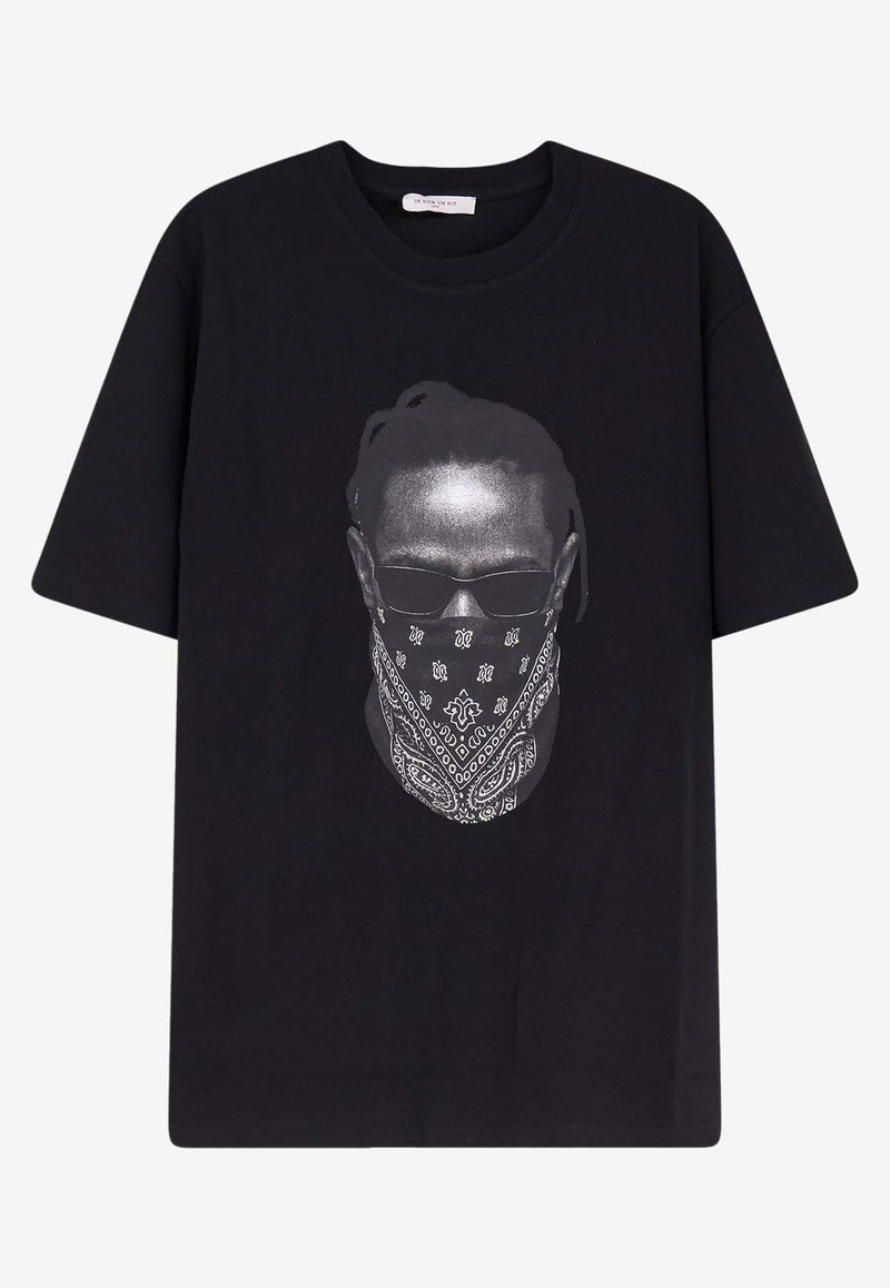 Ih Nom Uh Nit CWY Mask Print T-shirt Black NUW25225009_Black_35065853