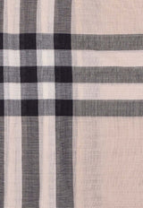 Burberry Signature Check Silk and Wool Scarf Beige 8078782A5129_STONE CHECK_40017698
