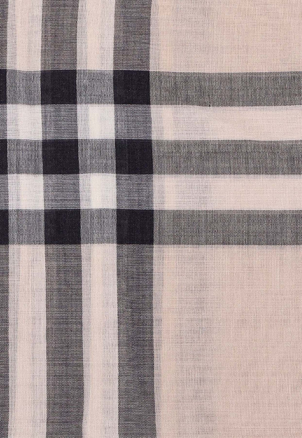 Burberry Signature Check Silk and Wool Scarf Beige 8078782A5129_STONE CHECK_40017698