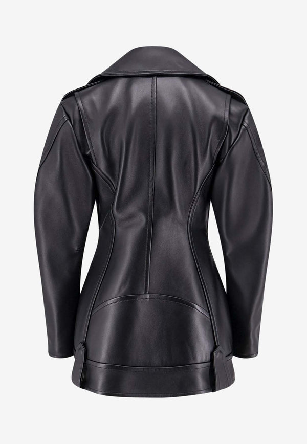 Givenchy Waisted Leather Jacket Black BW00SR61VD001_Black_29841885