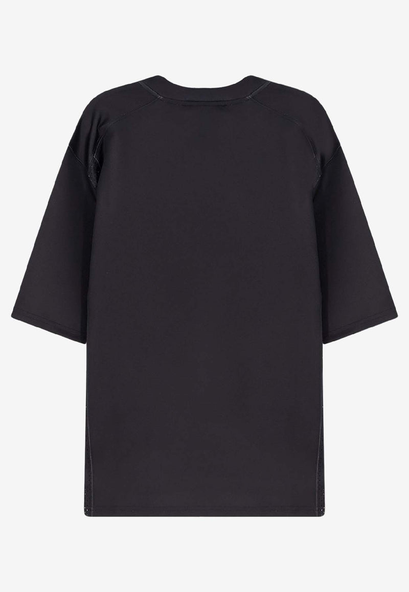 Ih Nom Uh Nit 23 Patch V-neck Jersey T-shirt Black NUW25200999_Black_35065944