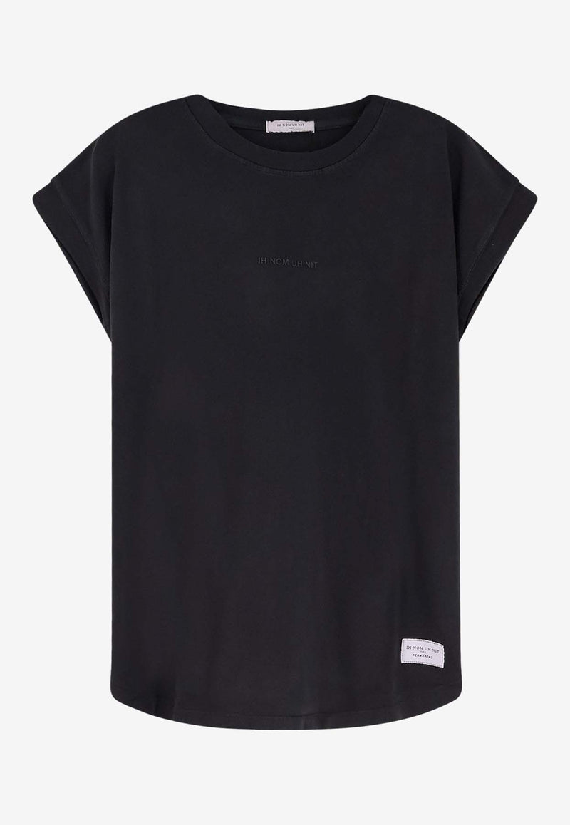 Ih Nom Uh Nit Logo Patch Sleeveless T-shirt Black NUW25208009_Black_35065816