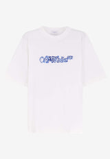 Off-White Cloudy Arrow Skate T-shirt White  OMAA120F25JER00G0146_WHITE - NAUTI_31986663