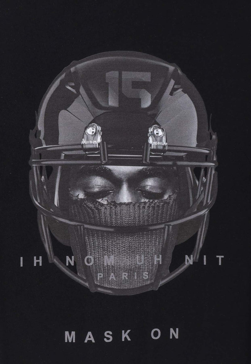 Ih Nom Uh Nit Helmet Print T-shirt Black NUW25228009_Black_35065987
