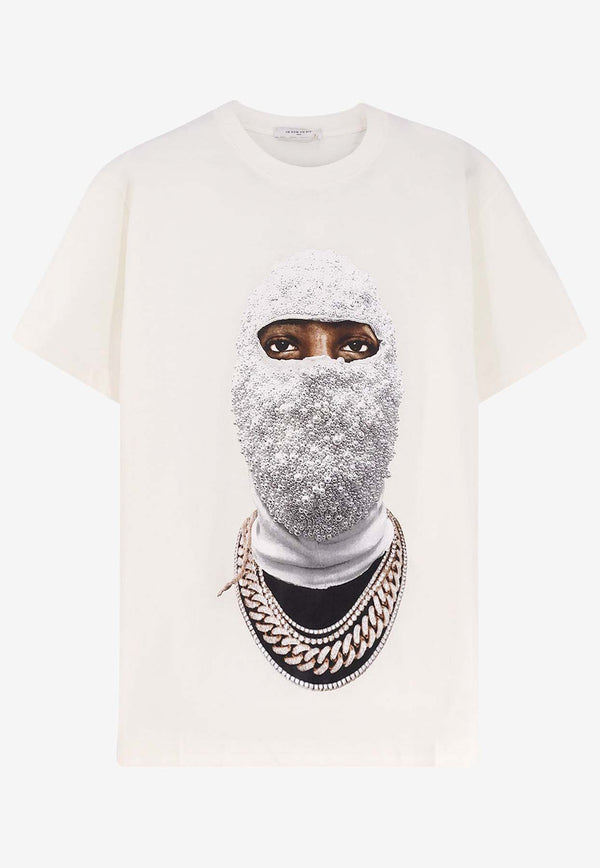 Ih Nom Uh Nit Future Mask Print T-shirt White NUW25256081_OFFWHITE_35065865