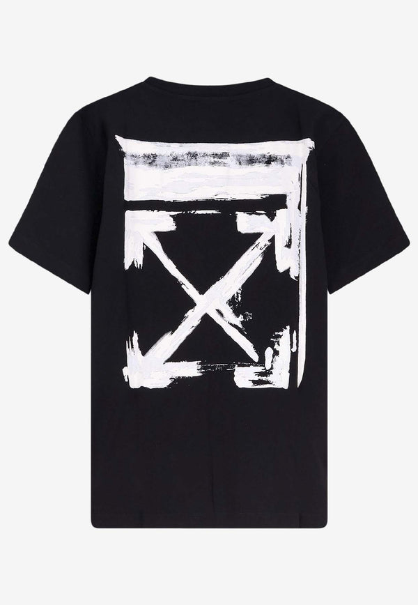 Off-White Ink Arrow Slim T-shirt Black OMAA027F25JER0071001_Black_31986659
