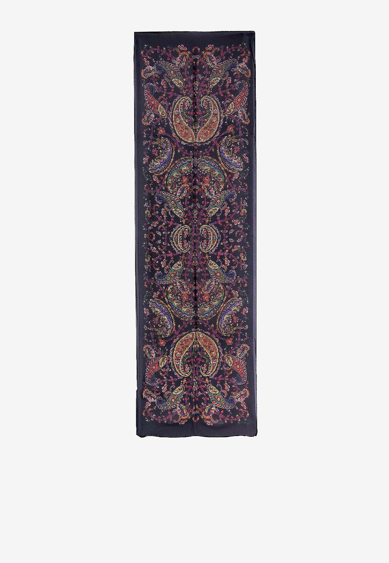 Etro Paisley Print Silk Scarf Multicolor WATA0005AKD94X0883_MultiColour_40468315