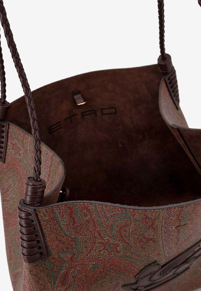 Etro Paisley Jacquard Shoulder Bag Brown WP1D0028AA060M0019_Brown_40468306