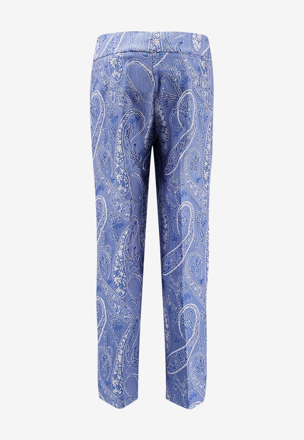 Etro Paisley Jacquard Pants Blue WREA007499TJA92S9884_Blue_40468307