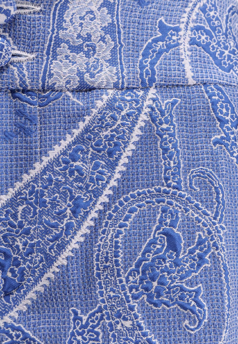 Etro Paisley Jacquard Pants Blue WREA007499TJA92S9884_Blue_40468307