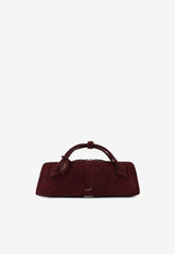 Alaïa Le Teckel Suede Top Handle Bag Burgundy AA1S06026I068325_ROUGE GRENAT_30005115