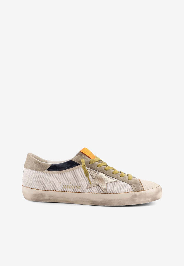 Golden Goose DB Super-Star Vintage Mesh Sneakers White GMF00841F00749012275_White_33032887
